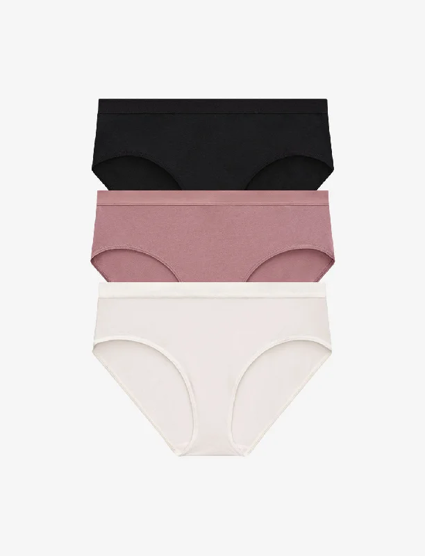 hypoallergenic women bra and panty sets for sensitive skinOrganic Cloud Cotton Hipster 3 Pack Box hypoallergenic women bra and panty sets for sensitive skinOrganic Cloud Cotton Hipster 3 Pack Box