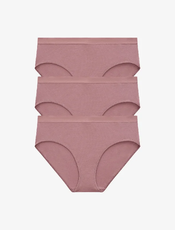 wireless bra women bra and panty sets for a natural lookOrganic Cloud Cotton Hipster 3 Pack Box