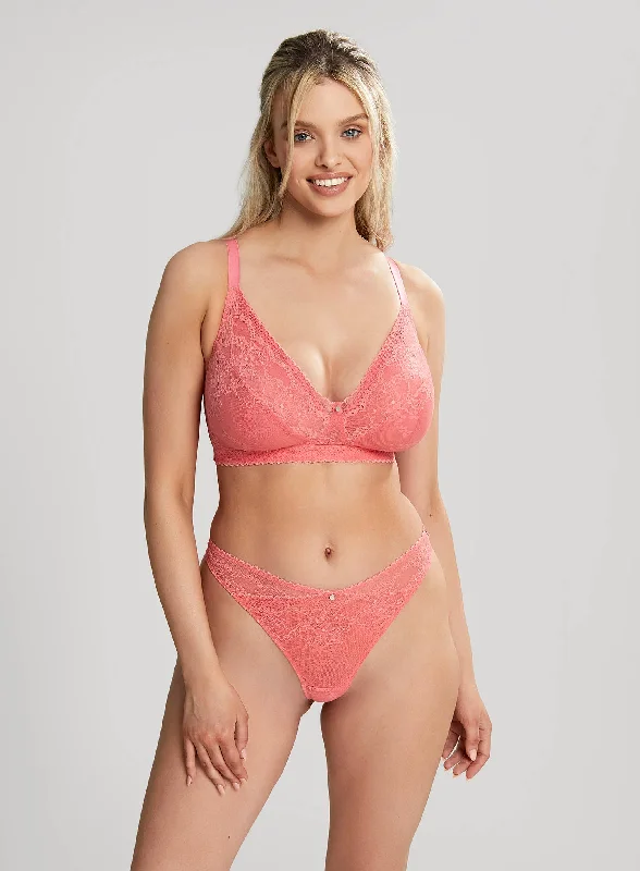 Panache: Alexis Non Wired Bralette Sunkiss Coral