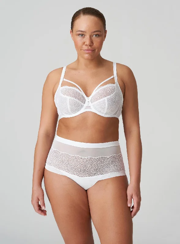 PrimaDonna: Sophora Balconette Tulip Seam Bra White