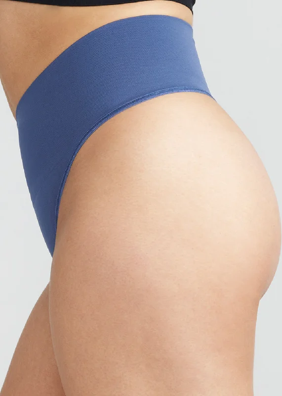 seamless high waisted women bra and panty setsUltralight Shaping Thong - Seamless