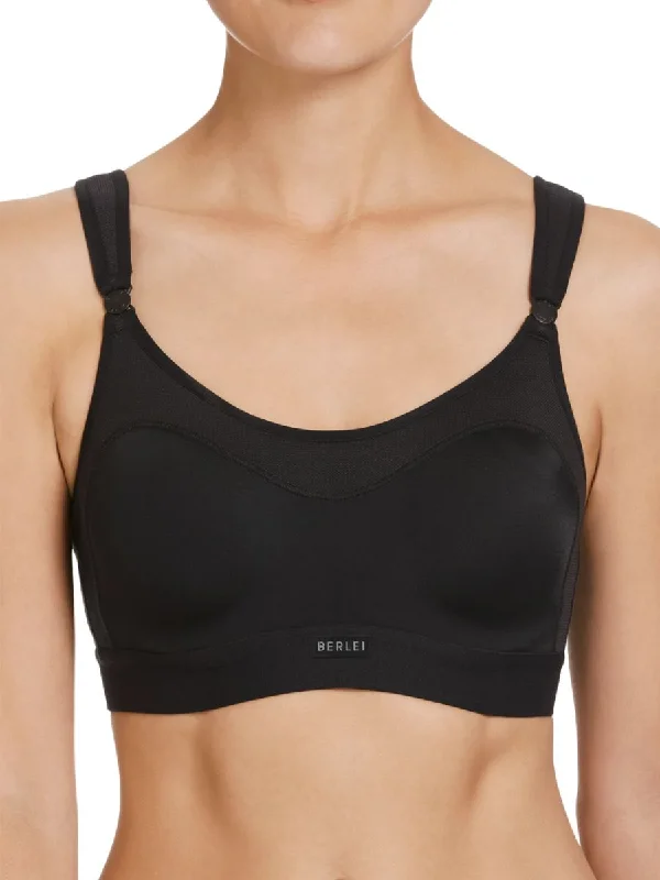 beaded women sport bra for a glamorous touchUltimate Performance Crop Top - Black