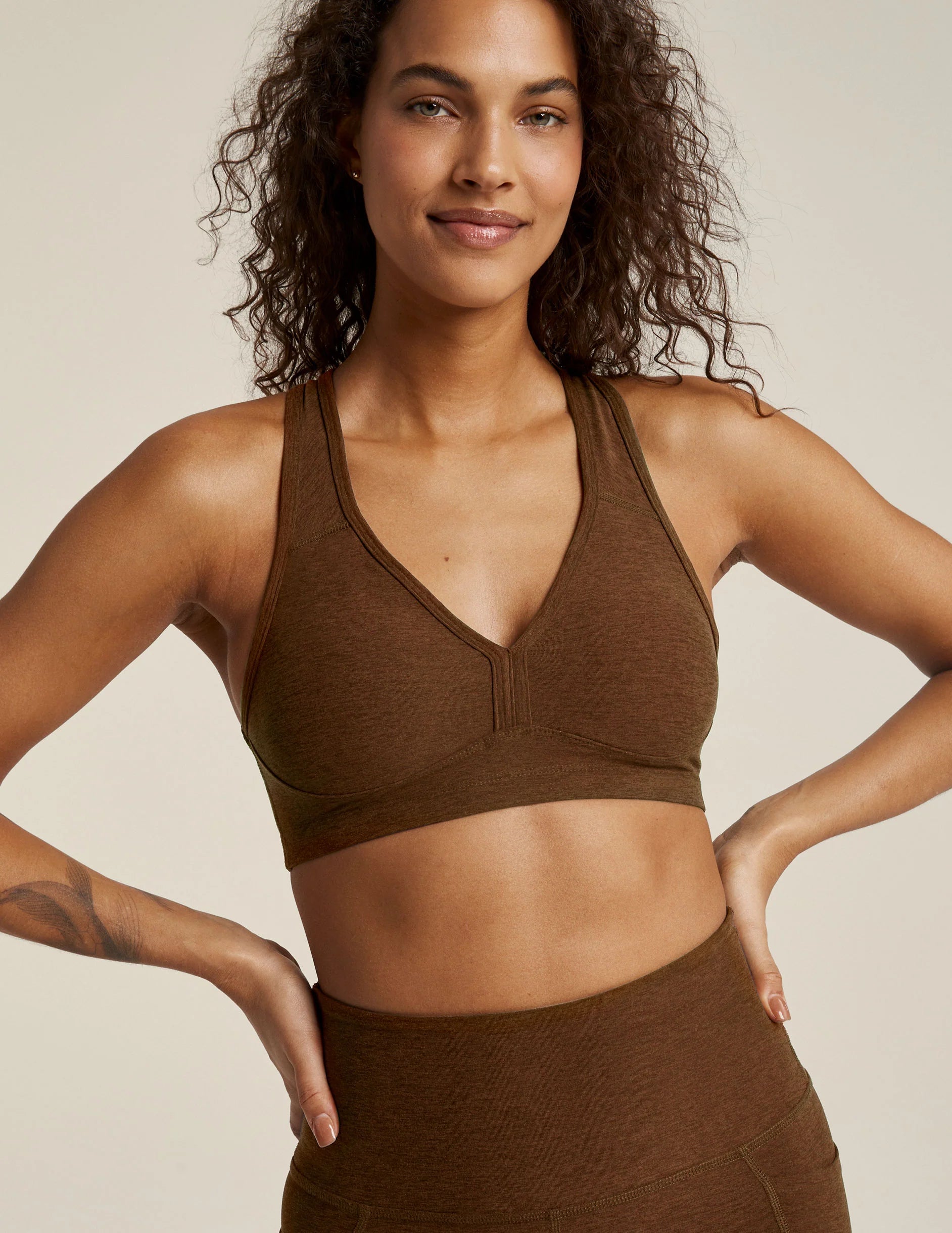 petite medium impact women sport braBeyond Yoga Spacedye Lift Your Spirits Bra - Bold Mocha Heather petite medium impact women sport braBeyond Yoga Spacedye Lift Your Spirits Bra - Bold Mocha Heather