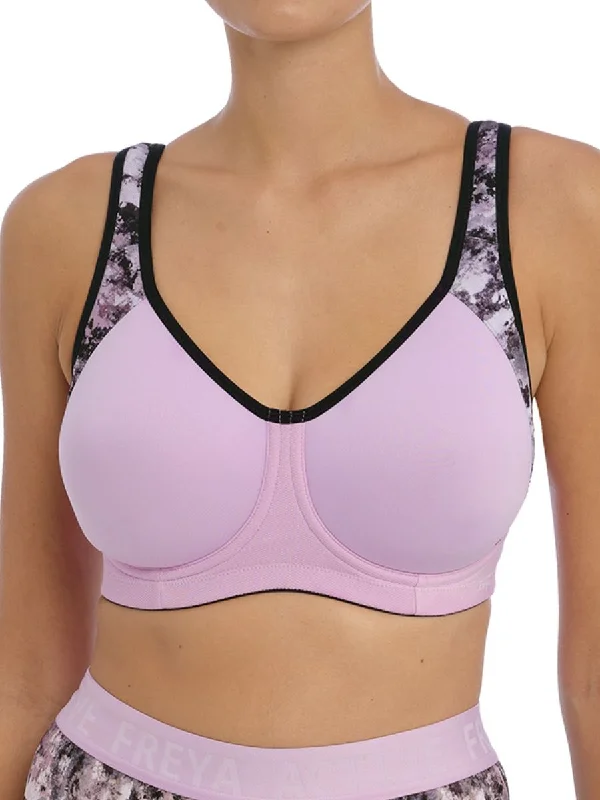 sequined women sport bra for a sparkly effectSonic Moulded Spacer Sports Bra - Haze