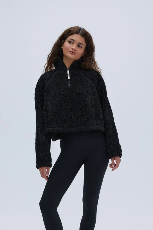 affordable women sport bra for budget - conscious shoppersQuarter Zip Fleece - Black affordable women sport bra for budget - conscious shoppersQuarter Zip Fleece - Black