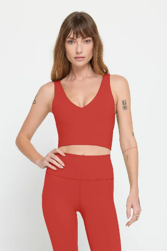plus size women sport bra for full supportSpiritual Gangster Harlow Crop Tank - Redstone plus size women sport bra for full supportSpiritual Gangster Harlow Crop Tank - Redstone