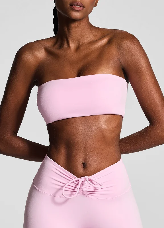 low impact women sport bra for yogaStrapless Bandeau Top