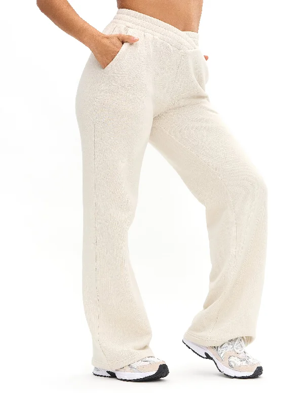 black women sport bra for a classic styleThreads Crossover Sweatpant - Bone