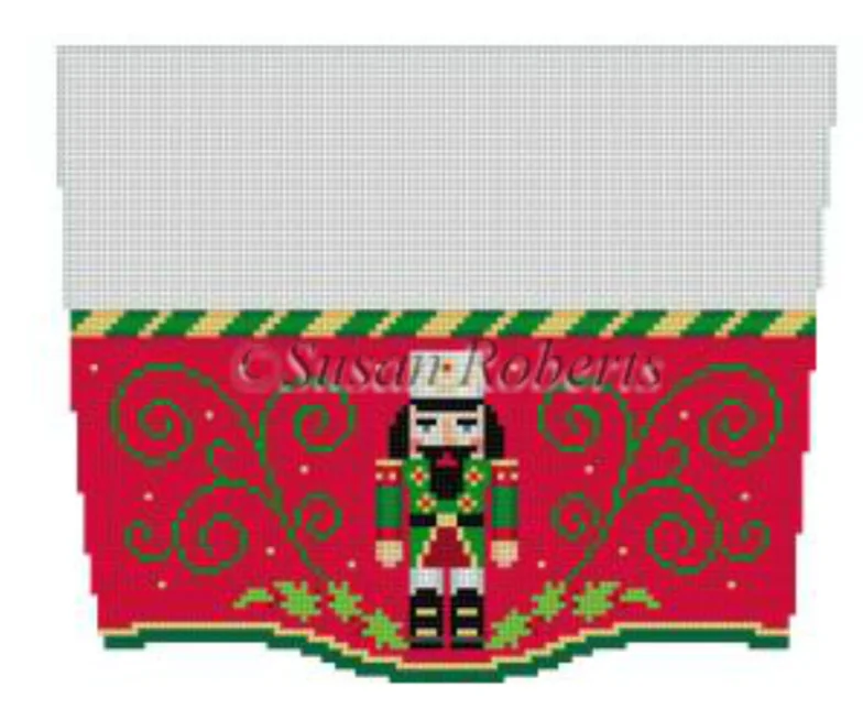 3106 Nutcracker Stocking Cuff