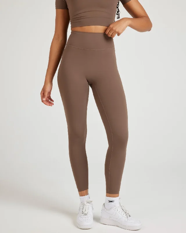women tights with a gradient color for a trendy effect7/8 Airey Leggings - Light Brown