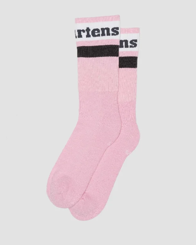 Women's cotton blend socks for breathabilityATHLETIC LOGO SOCK