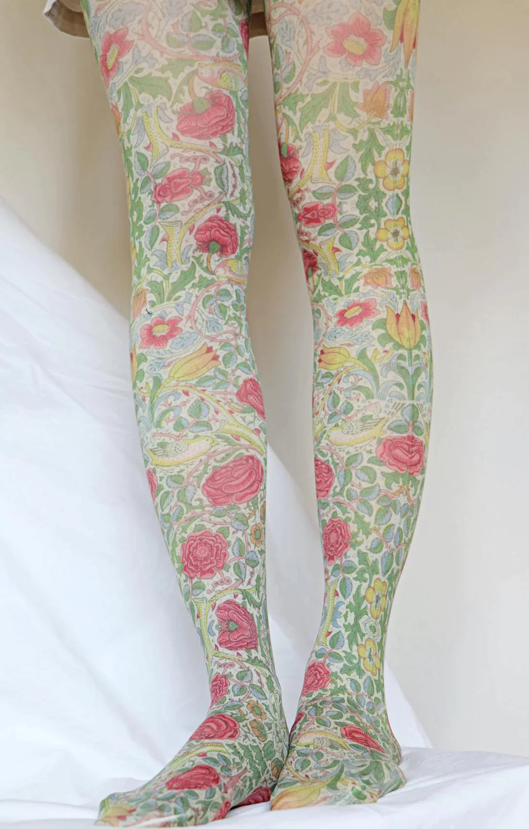women tights for running and joggingBird And Rose By William Morris Printed Art Tights women tights for running and joggingBird And Rose By William Morris Printed Art Tights