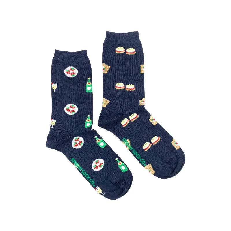 Women's silk - lined socks for a luxurious feelBrunch Mismatched Socks