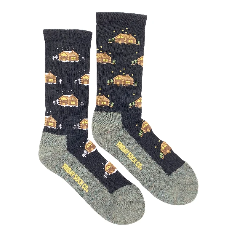 Women's cushioned sole socks for shock absorptionCabin Merino Wool Socks M