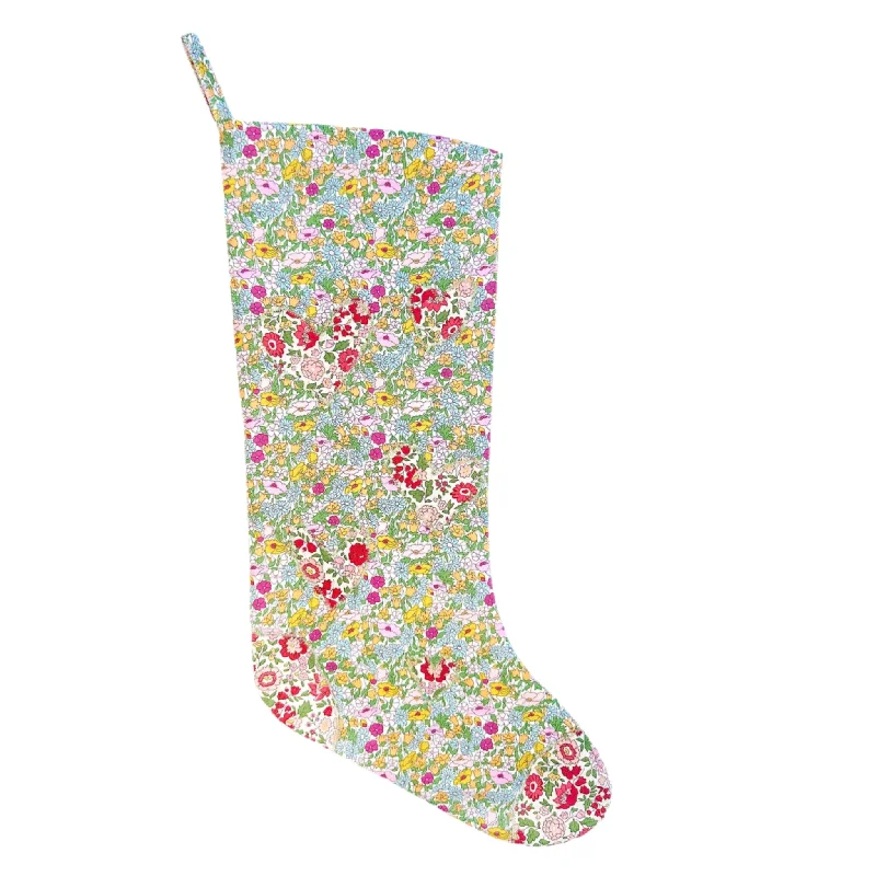 Party stockings for a night outHEIRLOOM CHRISTMAS STOCKING - LIBERTY POPPY & DAISY II