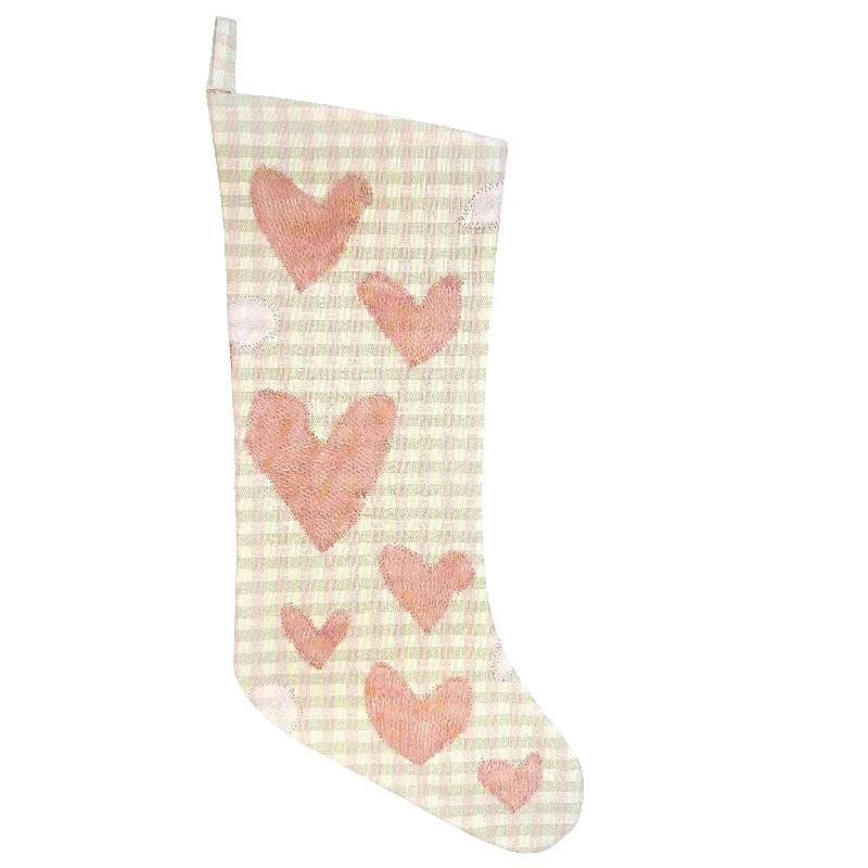 Halloween - themed stockings for a spooky costumeHEIRLOOM CHRISTMAS STOCKING - PLAID COPPER HEARTS Halloween - themed stockings for a spooky costumeHEIRLOOM CHRISTMAS STOCKING - PLAID COPPER HEARTS