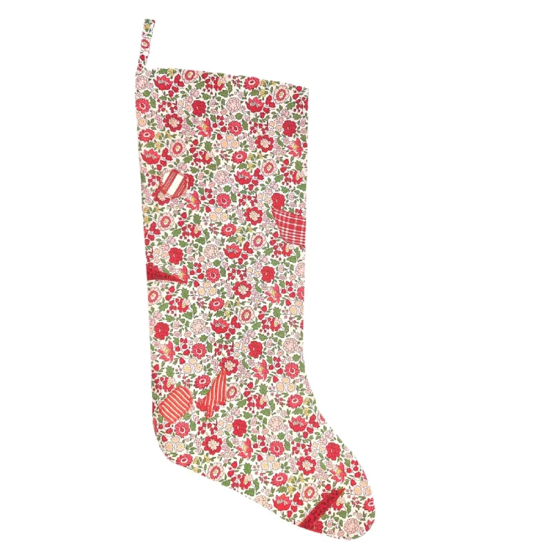 Cotton - blend stockings for breathabilityHEIRLOOM CHRISTMAS STOCKING - A VERY LIBERTY CHRISTMAS II