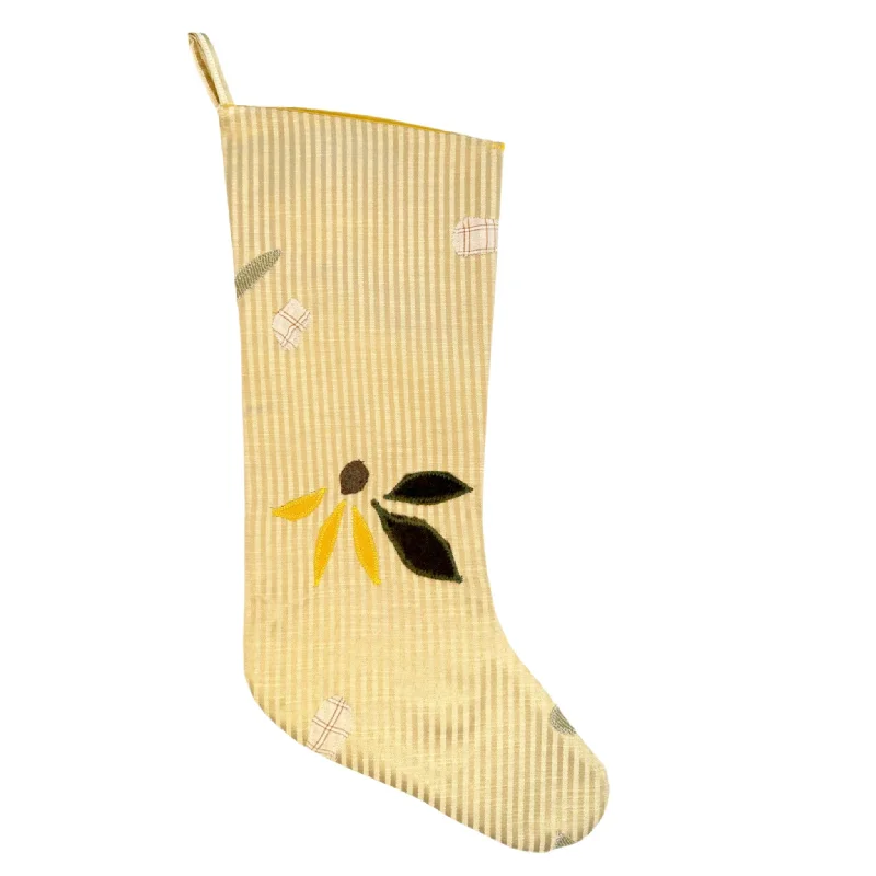 Silk stockings for a luxurious feelHEIRLOOM CHRISTMAS STOCKING - RUDBECKIA II