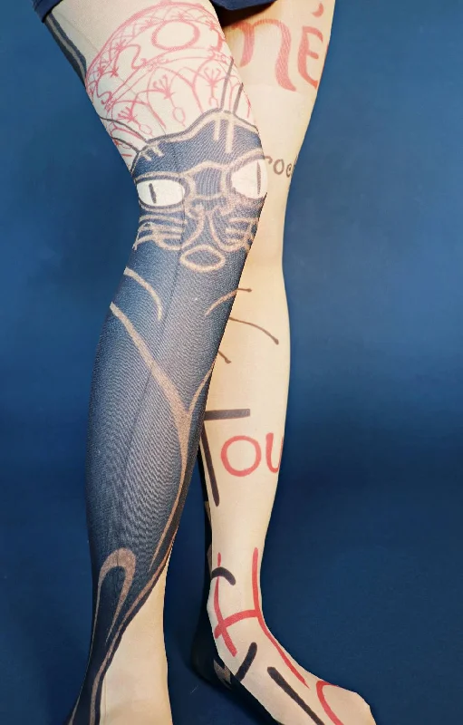 women tights with a moisture - wicking fabric for active wearLe Chat noir The Black Cat women tights with a moisture - wicking fabric for active wearLe Chat noir The Black Cat