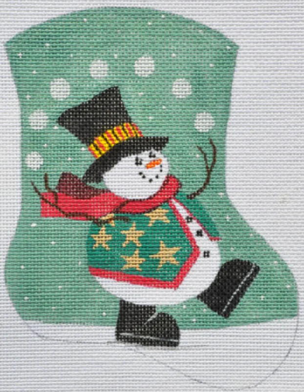 LK-66 Snowman Mini Stocking