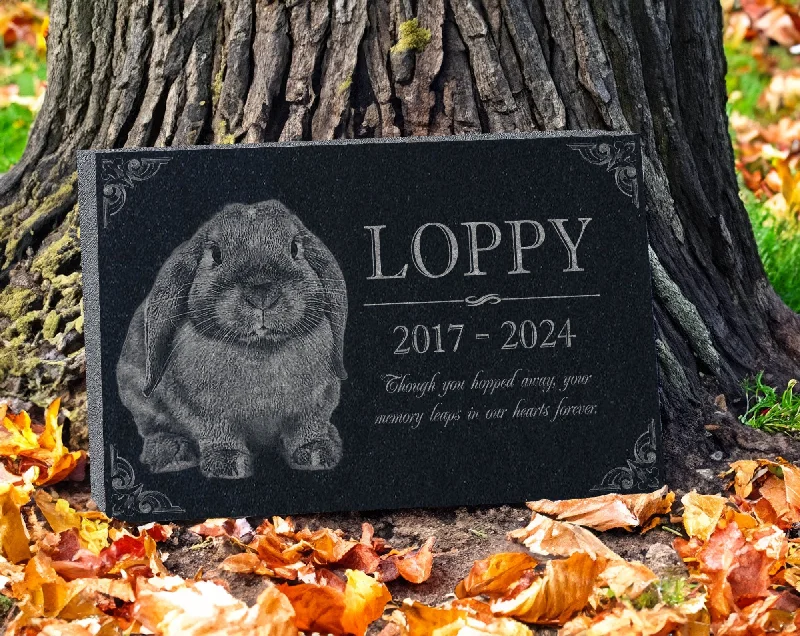 Beach - style stockings for a coastal lookRabbit Burial Stone | Pet Headstone Photo | Engraved Granite Outdoor Memorial Plaque for Rabbits | Rabbit Memory Stone | Bunny Lovers Gift Beach - style stockings for a coastal lookRabbit Burial Stone | Pet Headstone Photo | Engraved Granite Outdoor Memorial Plaque for Rabbits | Rabbit Memory Stone | Bunny Lovers Gift