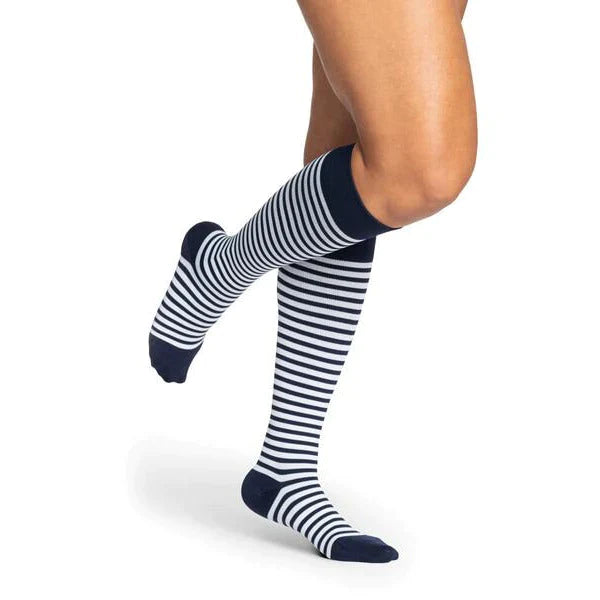 Women's cotton blend socks for breathabilitySigvaris Microfiber Shades Women's Knee High 15-20 mmHg