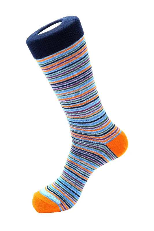 Limitless Stripe Crew Sock