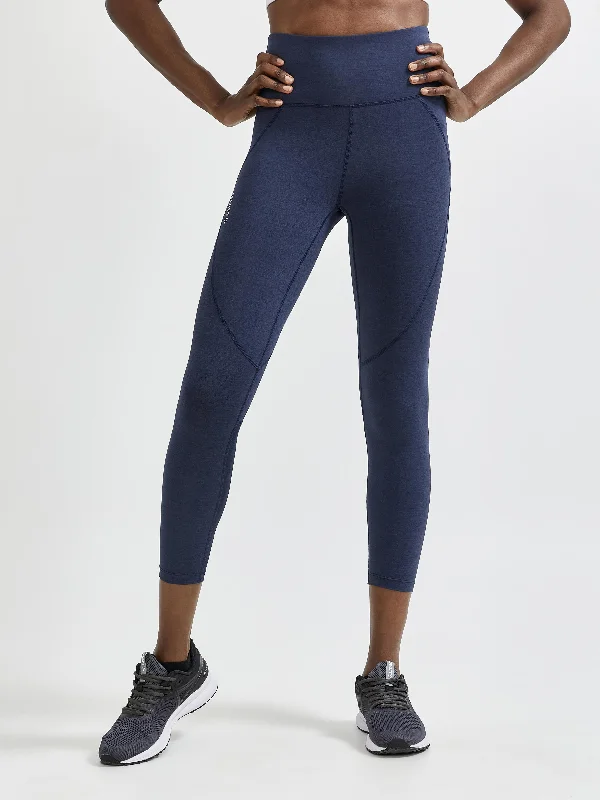 compression women tights for better blood circulationWomen's ADV Essence High Waist Training Tights