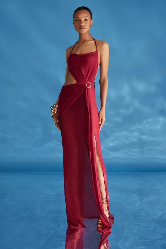 Maxi dresses with a button - down front for a classic lookKëroon Dress