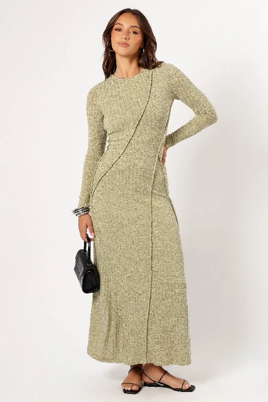 Kyrah Knit Dress - Kiwi