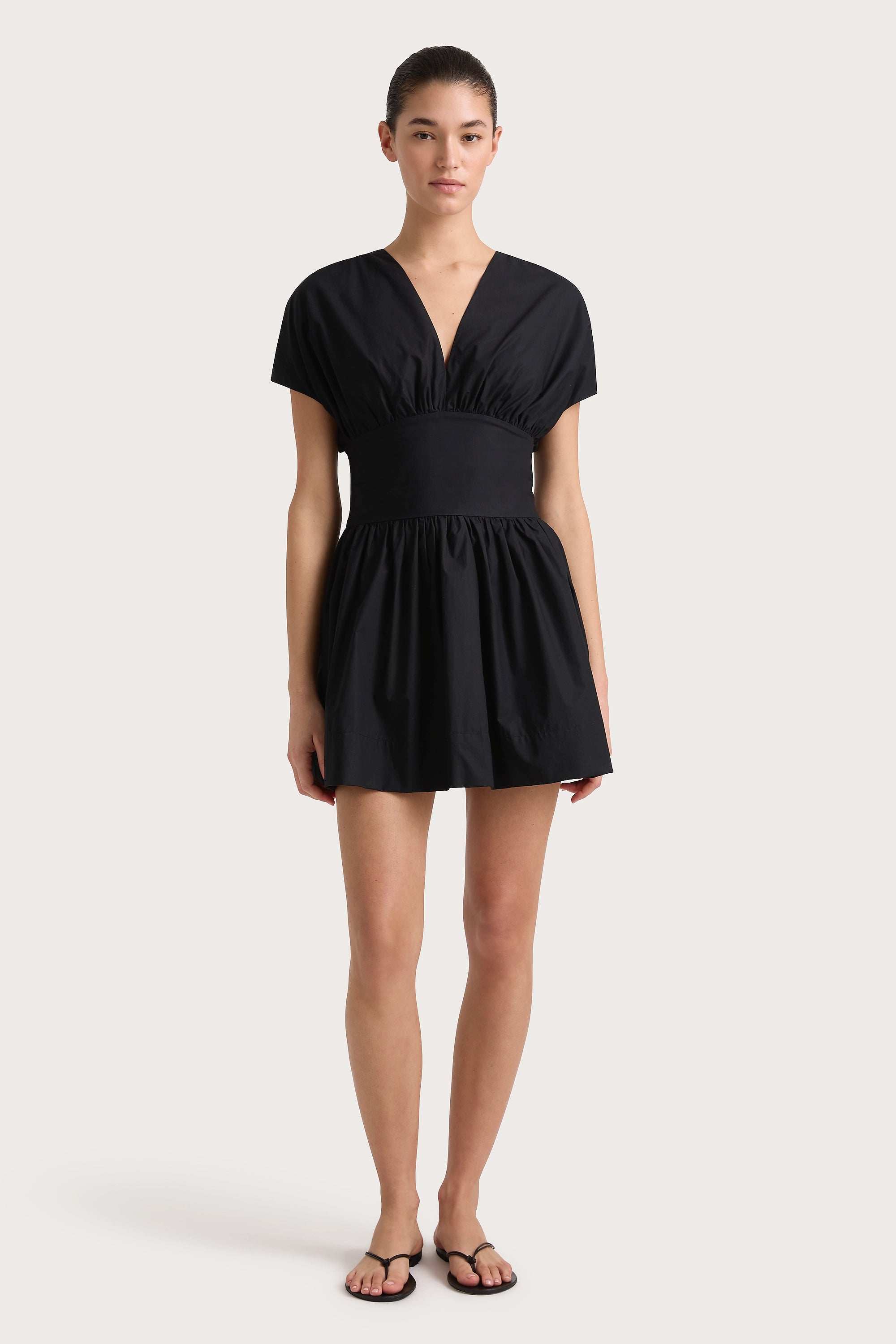 Animal print mini dresses for a bold statementAuve Mini Dress Black