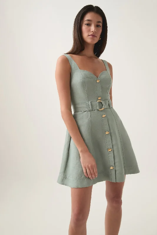 Clay Belted Mini Dress