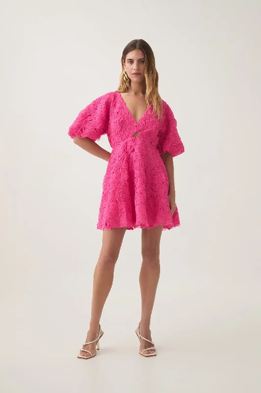Ruffled mini dresses for a romantic touchFlorential Mini Swing Dress