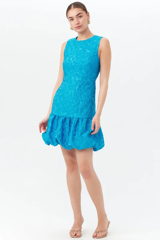 Mini dresses with pom - pom trims for a playful feelChiara Dress