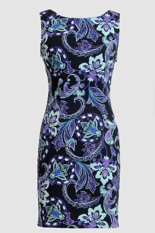 Short cocktail dresses in royal blue for a formal eventConnected Apparel Short Sleeveless Aqua Print Dress Short cocktail dresses in royal blue for a formal eventConnected Apparel Short Sleeveless Aqua Print Dress