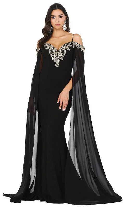 Satin wedding guest dresses with side slits for a sexy touchDancing Queen 4025 - Cape Sleeve Beaded Appliqued Prom Gown Satin wedding guest dresses with side slits for a sexy touchDancing Queen 4025 - Cape Sleeve Beaded Appliqued Prom Gown