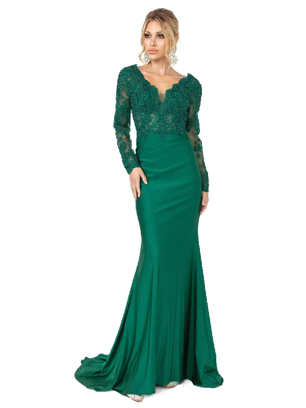 Plaid wedding guest dresses in muted colors for a fall weddingDancing Queen - 4124 Scallop Embroidered Simple Prom Gown Plaid wedding guest dresses in muted colors for a fall weddingDancing Queen - 4124 Scallop Embroidered Simple Prom Gown