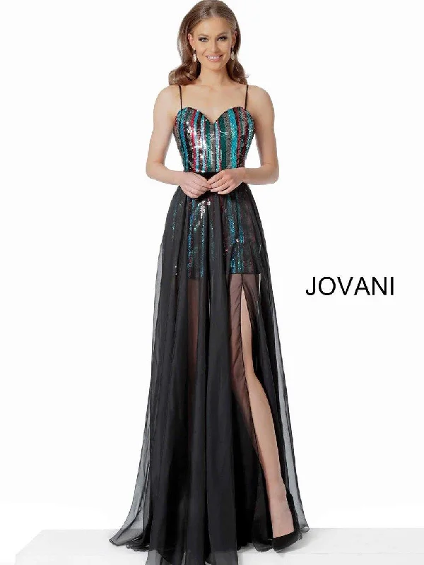 Wedding guest dresses with cold - shoulder ruffled sleeves and knee - length hemsJovani 66297 Long Dress Prom Wedding guest dresses with cold - shoulder ruffled sleeves and knee - length hemsJovani 66297 Long Dress Prom