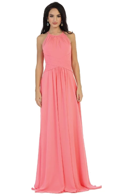 Strapless wedding guest dresses with rhinestone - studded bodicesMay Queen - Crisscross Ruched Fitted Bridesmaid Dress Strapless wedding guest dresses with rhinestone - studded bodicesMay Queen - Crisscross Ruched Fitted Bridesmaid Dress