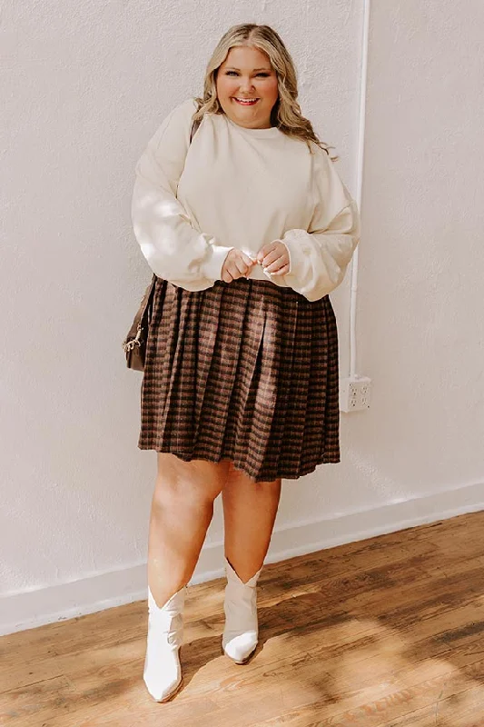 Mini dresses with pleated skirts for a classic lookPumpkin Patch Pretty Plaid Mini Dress Curves Mini dresses with pleated skirts for a classic lookPumpkin Patch Pretty Plaid Mini Dress Curves