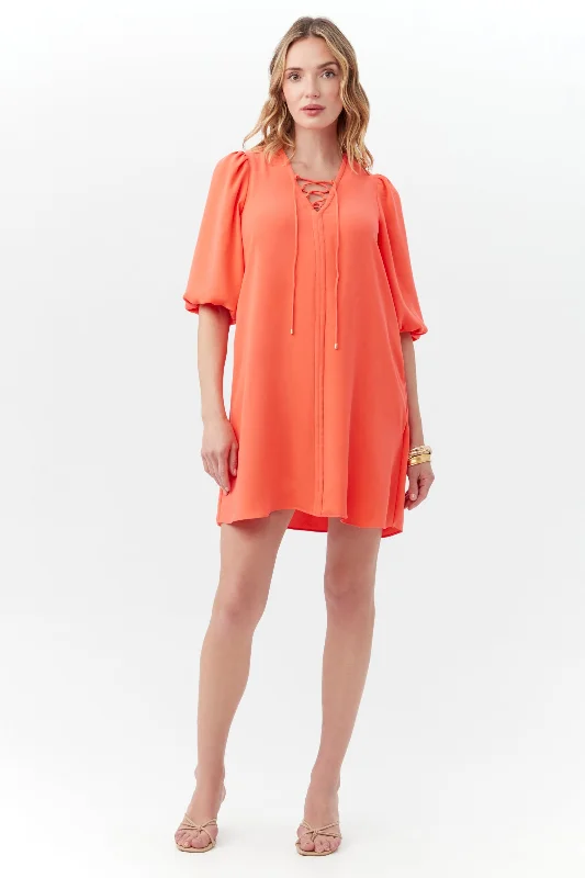 Mini dresses with gathered skirts for a voluminous effectZahara Dress