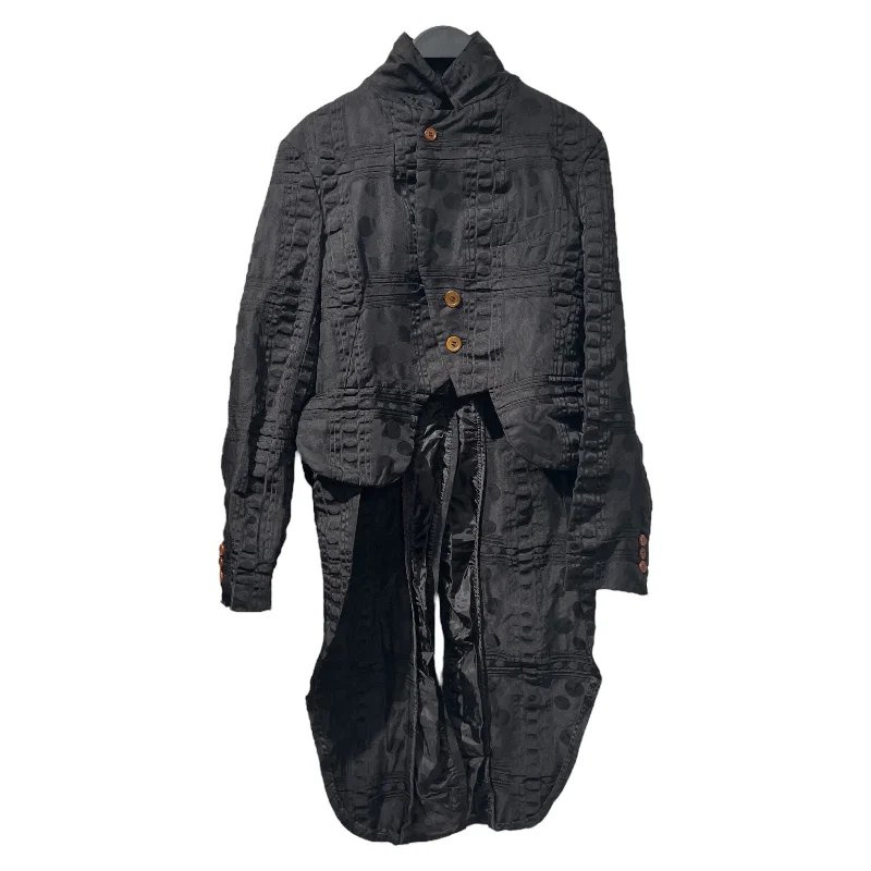 Oversized women's wool coats in a monochromatic look for a trendy outfitCOMME des GARCONS COMME des GARCONS/Tailored Jkt/S/Black/Polyester/Polka Dot/ Oversized women's wool coats in a monochromatic look for a trendy outfitCOMME des GARCONS COMME des GARCONS/Tailored Jkt/S/Black/Polyester/Polka Dot/