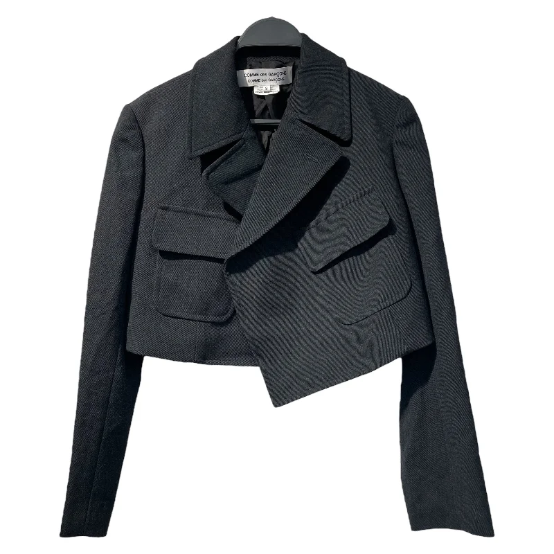 Belted women's cashmere coats in soft pastels for a luxurious feelCOMME des GARCONS COMME des GARCONS/Jacket/S/Black/Wool/RL-J014 Belted women's cashmere coats in soft pastels for a luxurious feelCOMME des GARCONS COMME des GARCONS/Jacket/S/Black/Wool/RL-J014
