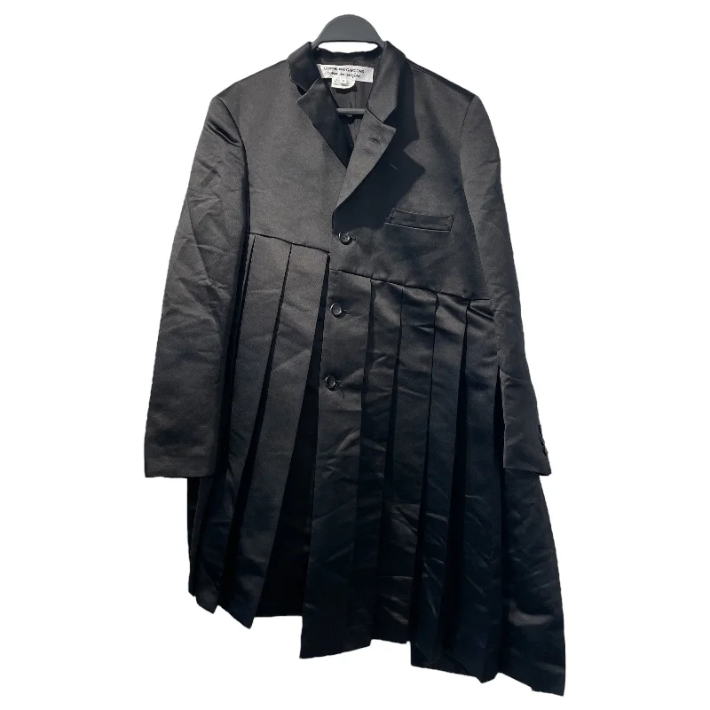 Women's longline double - breasted camel coats for a sophisticated lookCOMME des GARCONS COMME des GARCONS/Chesterfield/S/Black/Polyester/RJ-J028 Women's longline double - breasted camel coats for a sophisticated lookCOMME des GARCONS COMME des GARCONS/Chesterfield/S/Black/Polyester/RJ-J028
