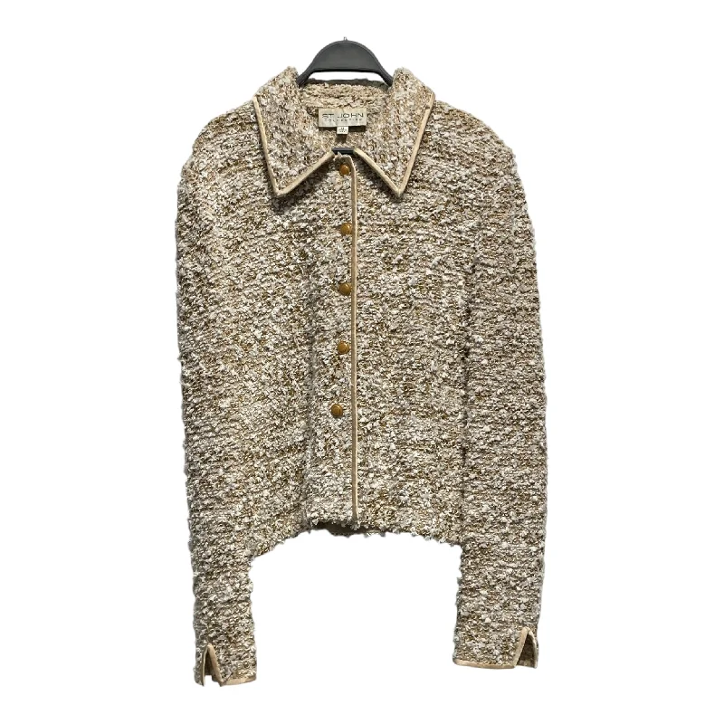 Embroidered women's cotton coats in a bohemian pattern for a unique designST.JOHN/Jacket/14/All Over Print/CRM/ Embroidered women's cotton coats in a bohemian pattern for a unique designST.JOHN/Jacket/14/All Over Print/CRM/