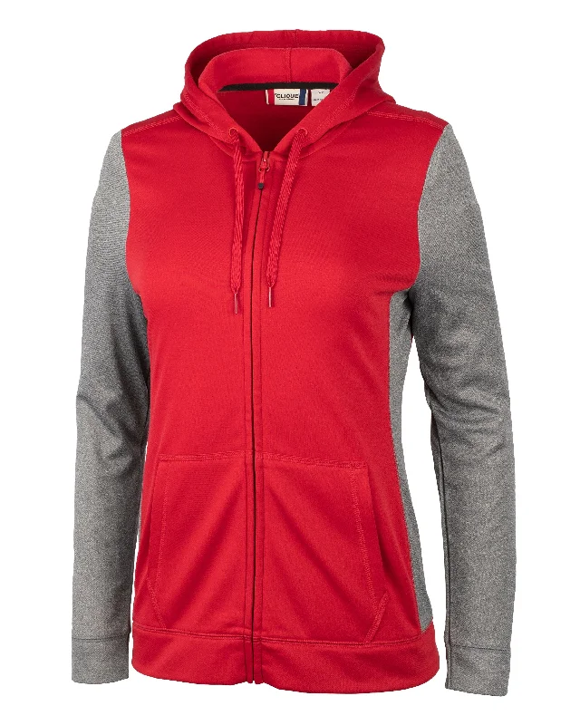 Long women's mac coats in a lightweight fabric for spring showersClique Helsa Sport Colorblock Lady Full Zip Jacket Long women's mac coats in a lightweight fabric for spring showersClique Helsa Sport Colorblock Lady Full Zip Jacket