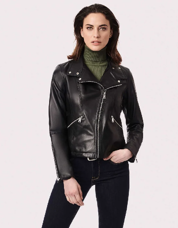 Checkered women's wool coats in a classic pattern for a timeless styleEdge City Moto Leather Jacket Checkered women's wool coats in a classic pattern for a timeless styleEdge City Moto Leather Jacket