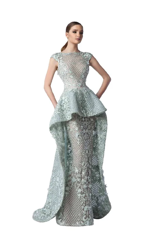Prom dresses with pom - pom - decorated hems and cotton - blend fabrics for a playful and comfortable formal styleEdward Arsouni Couture 0266 Dress Prom dresses with pom - pom - decorated hems and cotton - blend fabrics for a playful and comfortable formal styleEdward Arsouni Couture 0266 Dress