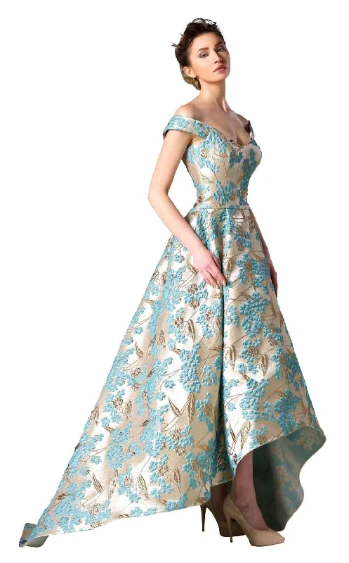 Prom dresses with cold - shoulder cutouts and satin bows for a trendy lookEdward Arsouni Couture 0280 Dress Prom dresses with cold - shoulder cutouts and satin bows for a trendy lookEdward Arsouni Couture 0280 Dress