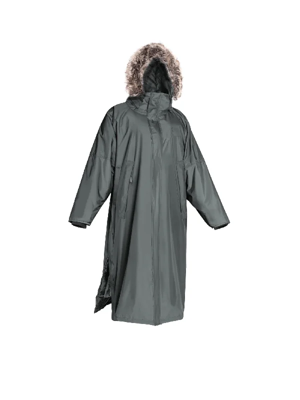 Women's knee - length wool blend coats with a fur collar for added warmthWaterproof Winter Parka | Women's | Charcoal Women's knee - length wool blend coats with a fur collar for added warmthWaterproof Winter Parka | Women's | Charcoal